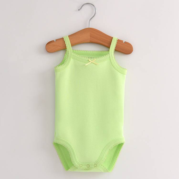 Adorable Lime Green Baby Romper: Style & Comfort